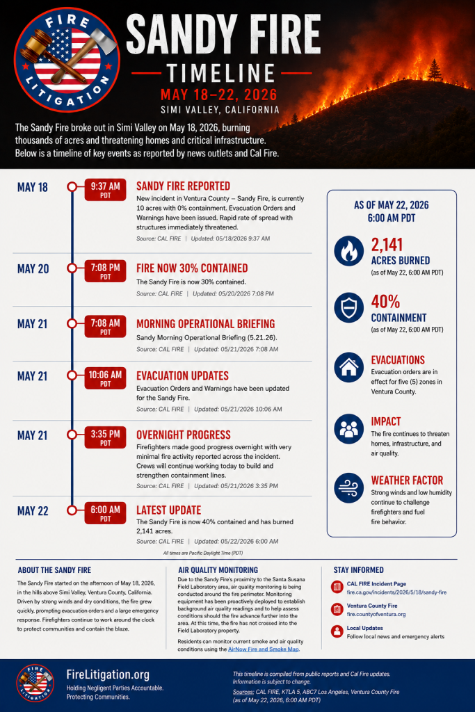 Sandy Fire Lawsuit Investigation | Talk to a Lawyer