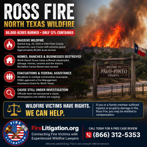 Ross Fire lawsuit investigation